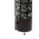 Электрическая печь BORN® line Plus Black со встроенным пультом управления, мощность 6,8 кВт для парной 6 — 10 м³